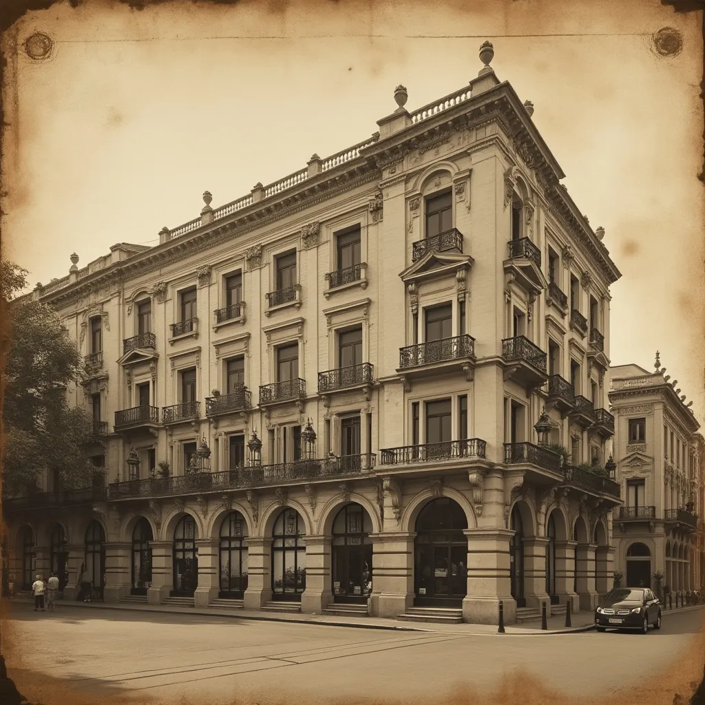 Edificio histórico en Buenos Aires representando la fundación de InversiónAR